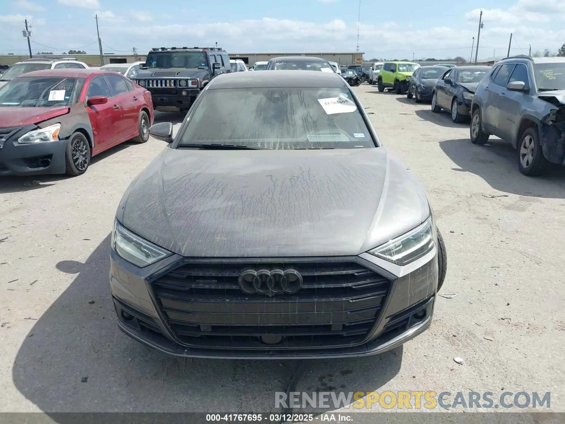 12 Photograph of a damaged car WAU8DAF89KN010314 AUDI A8 L 2019