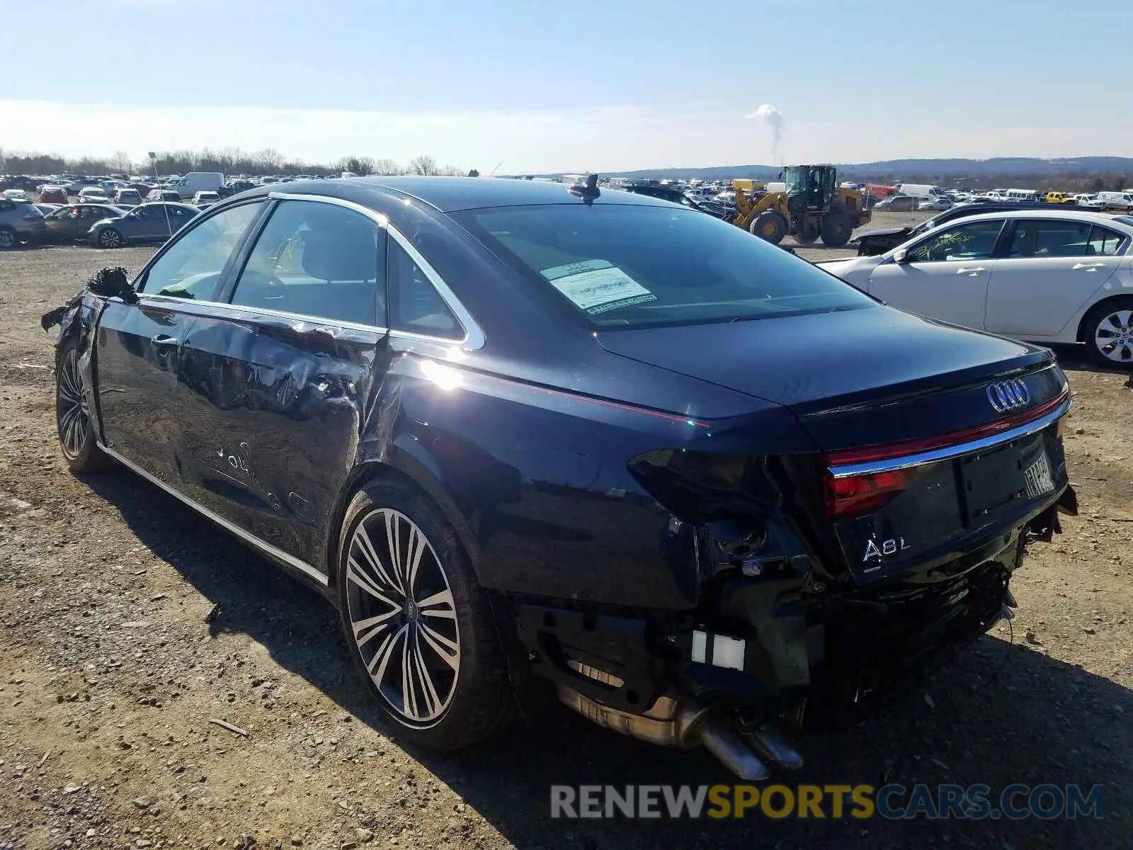 3 Photograph of a damaged car WAU8EAF86KN024782 AUDI A8 L 2019