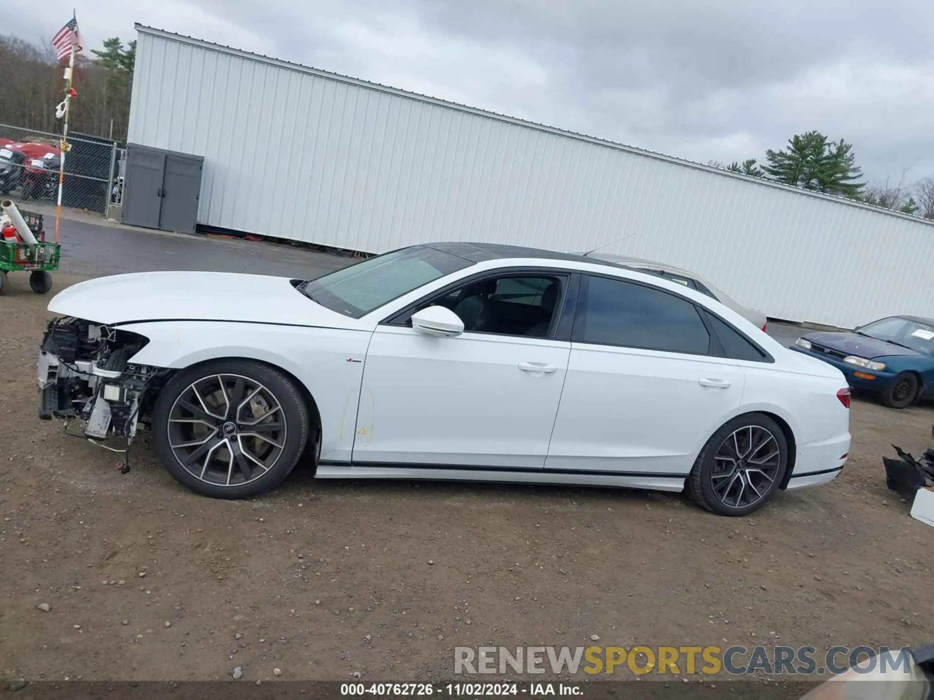 15 Photograph of a damaged car WAU8DAF80MN025433 AUDI A8 L 2021