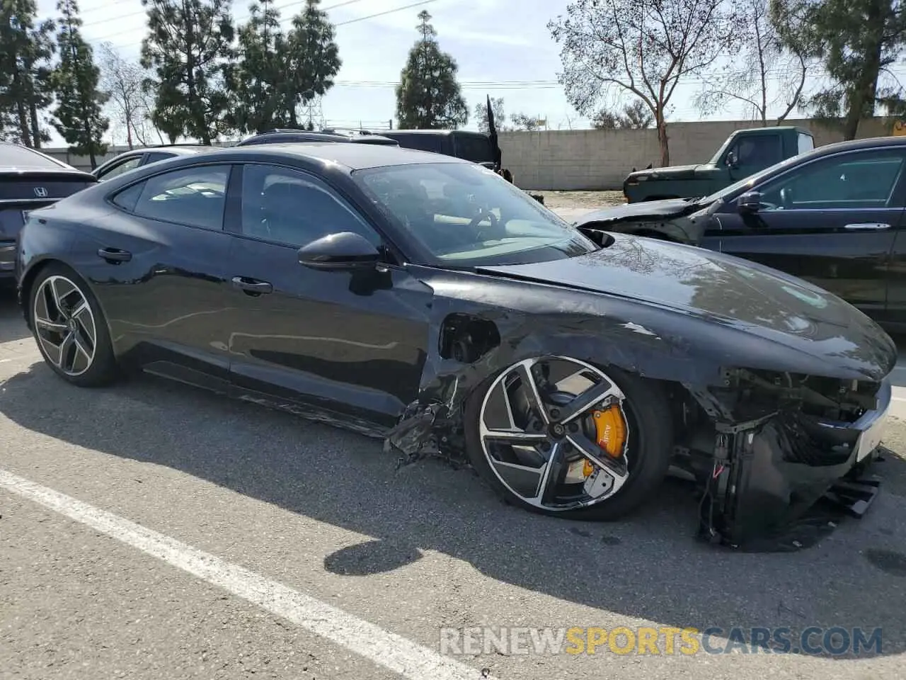 4 Photograph of a damaged car WAUBHBFW2R7901512 AUDI ALL OTHER 2024