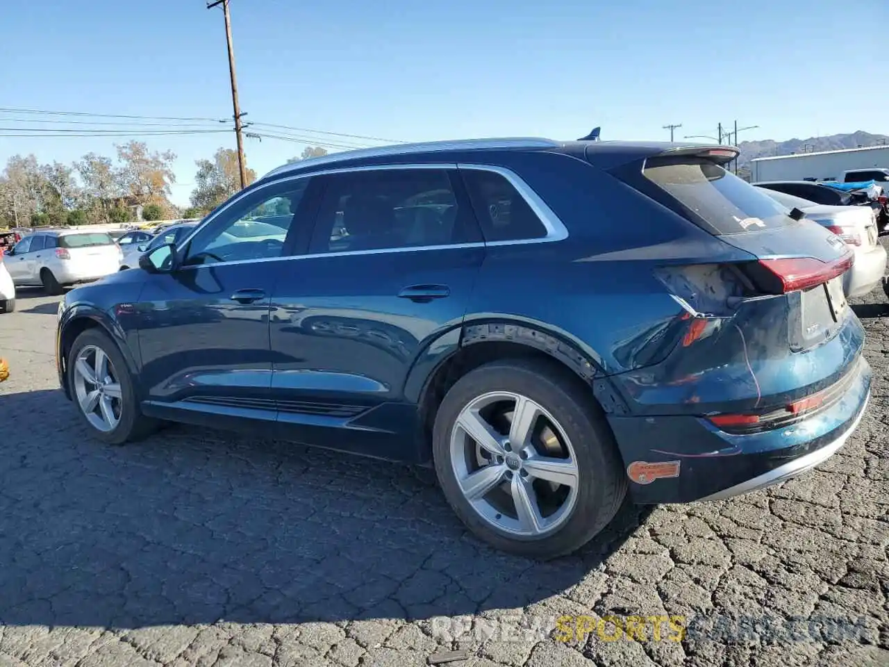 2 Photograph of a damaged car WA1LAAGE0KB010305 AUDI E-TRON 2019