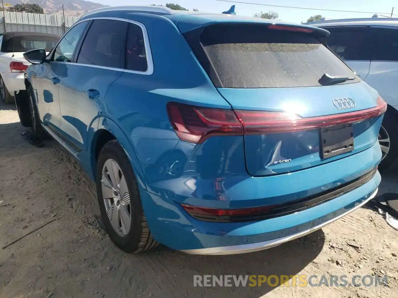 3 Photograph of a damaged car WA1LAAGE0KB014242 AUDI E-TRON 2019