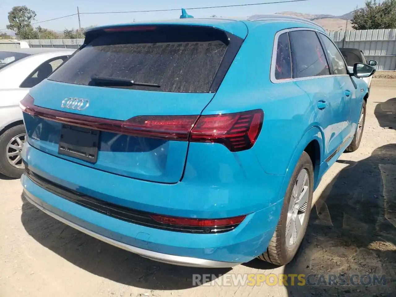 4 Photograph of a damaged car WA1LAAGE0KB014242 AUDI E-TRON 2019