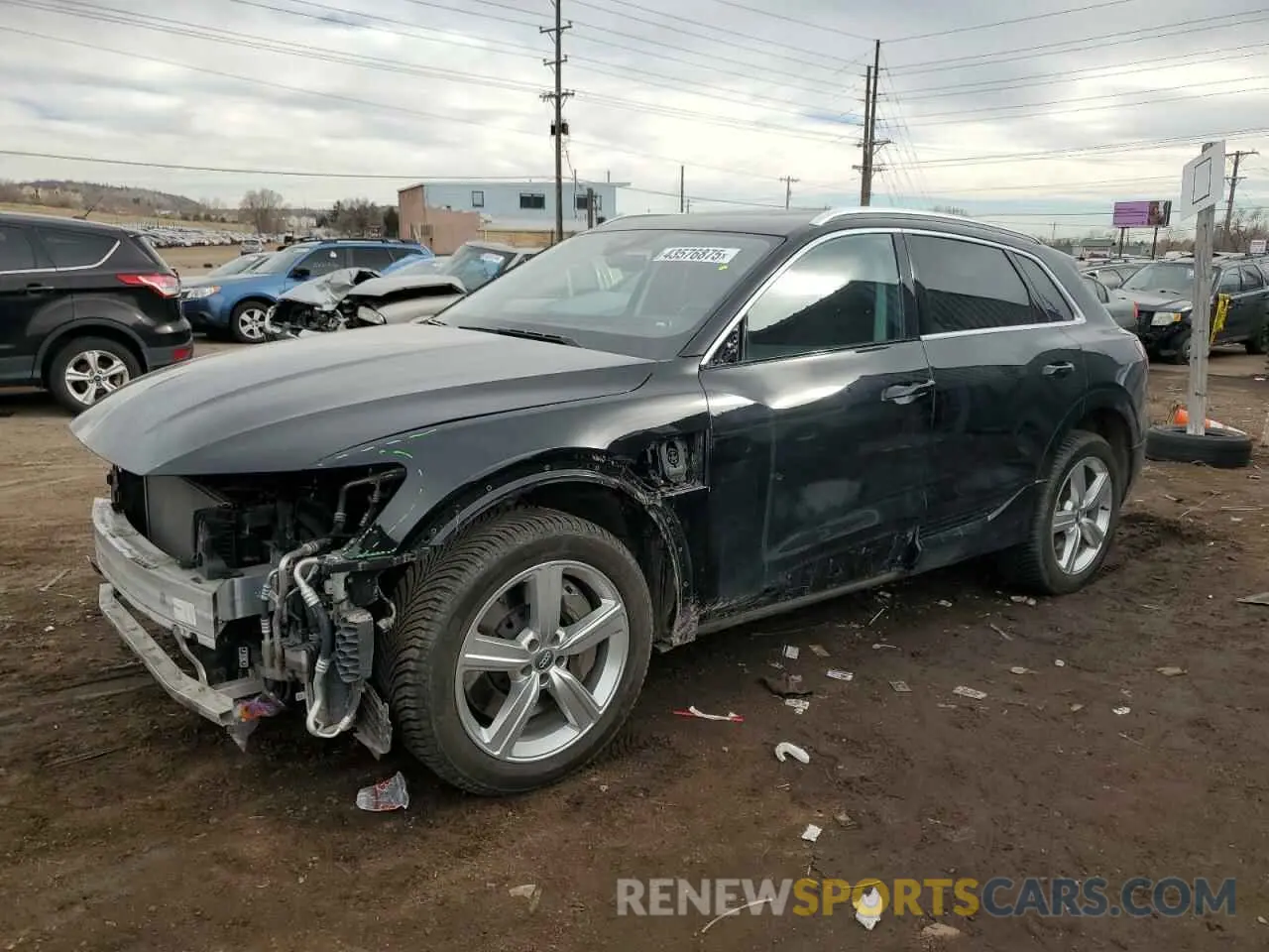 1 Photograph of a damaged car WA1LAAGE0KB021160 AUDI E-TRON 2019