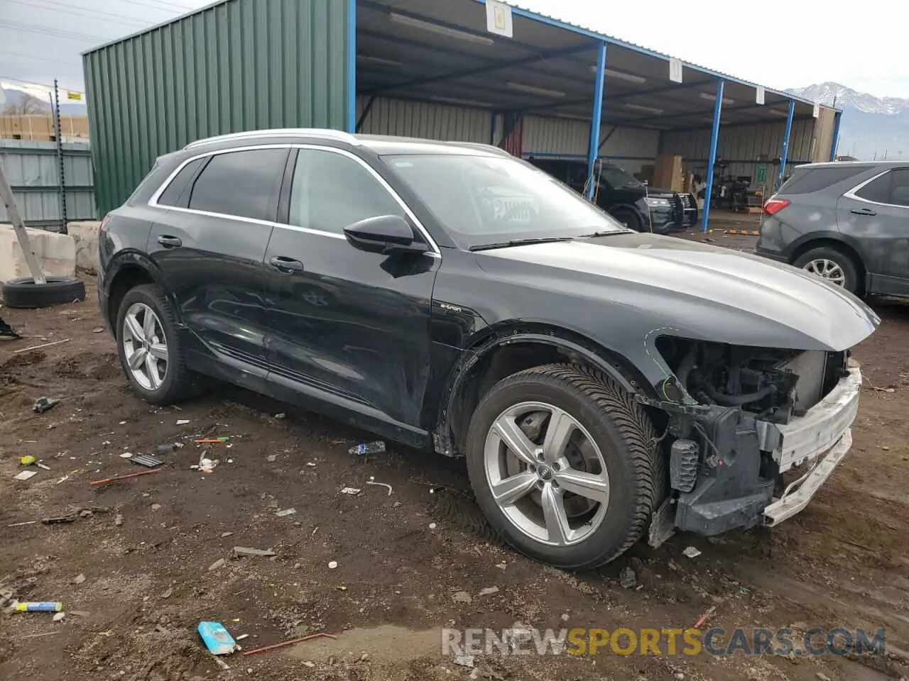 4 Photograph of a damaged car WA1LAAGE0KB021160 AUDI E-TRON 2019