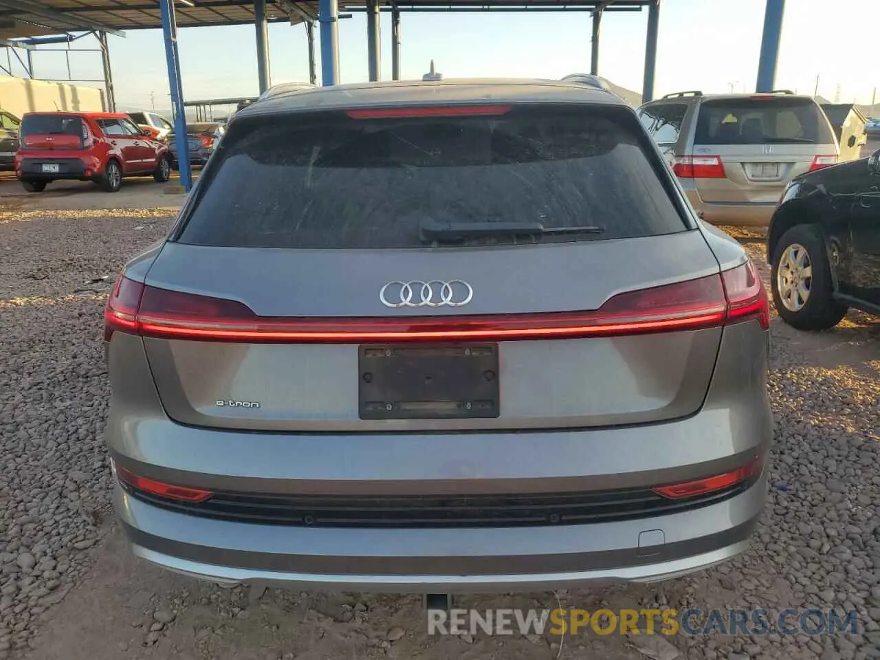 6 Photograph of a damaged car WA1LAAGE2KB024366 AUDI E-TRON 2019