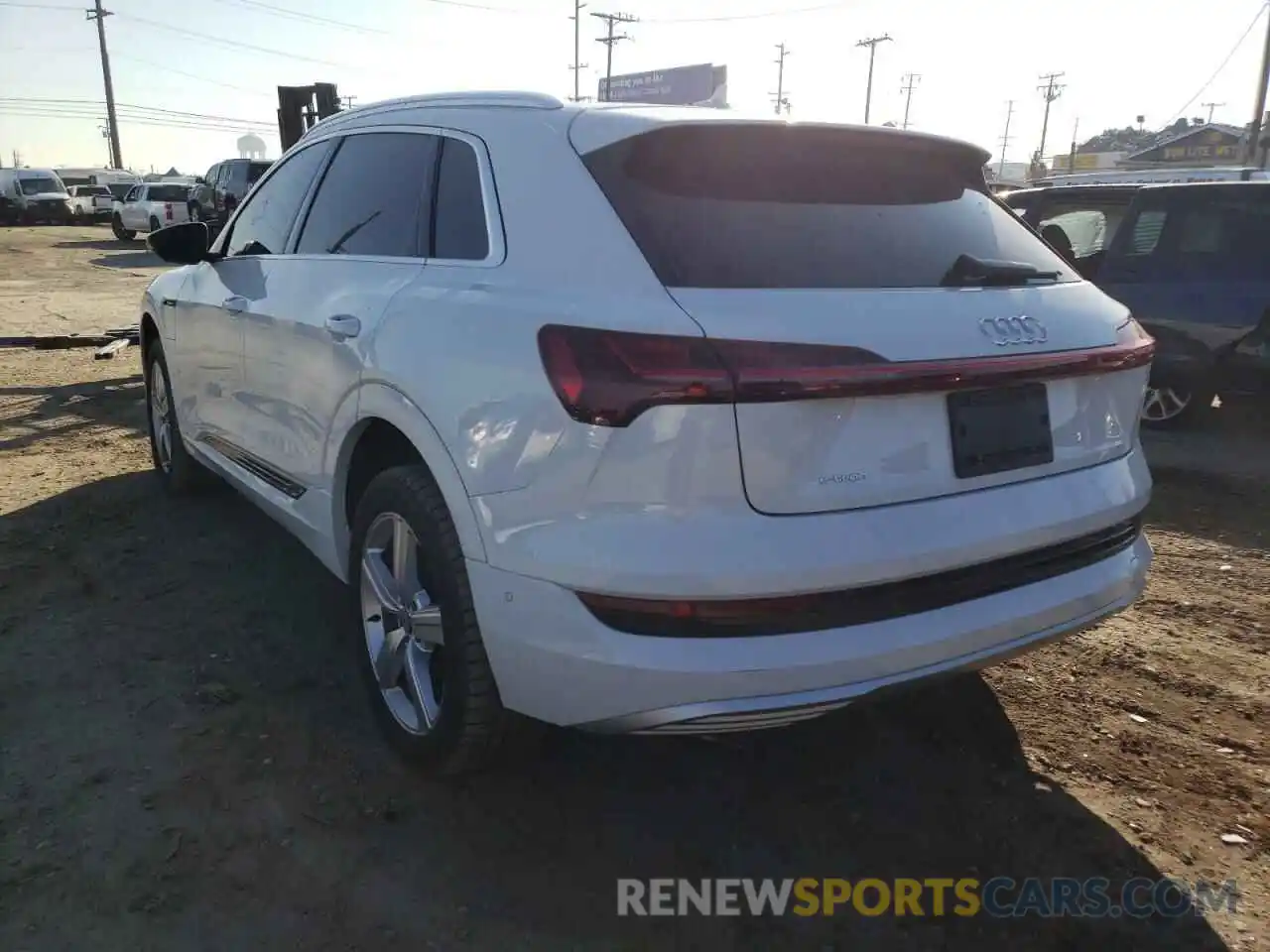 3 Photograph of a damaged car WA1LAAGE3KB022951 AUDI E-TRON 2019