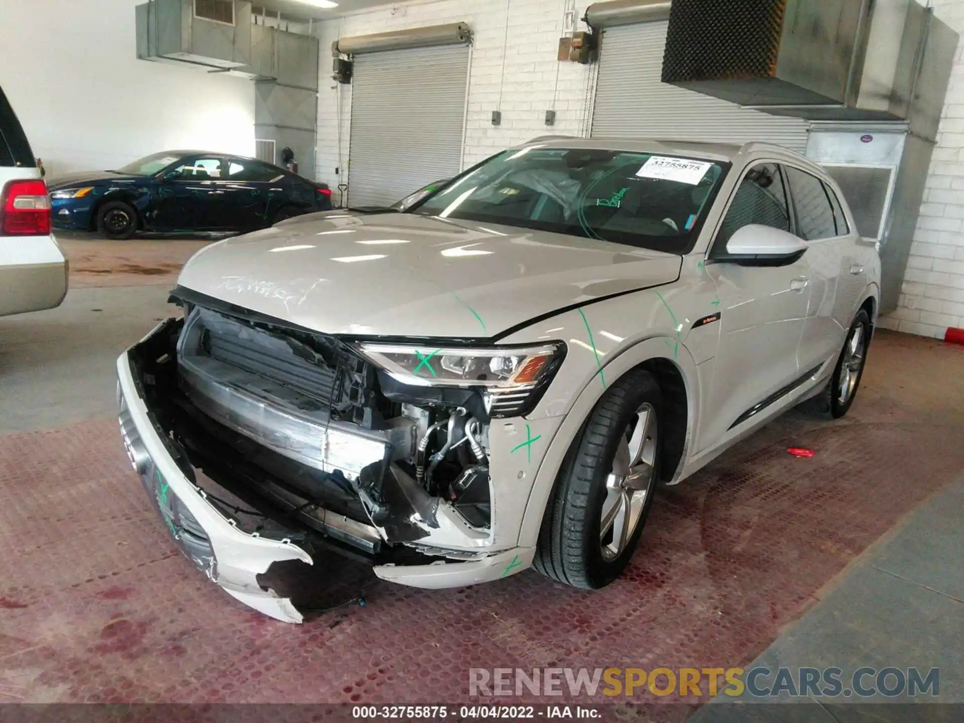 2 Photograph of a damaged car WA1LAAGE4KB024398 AUDI E-TRON 2019