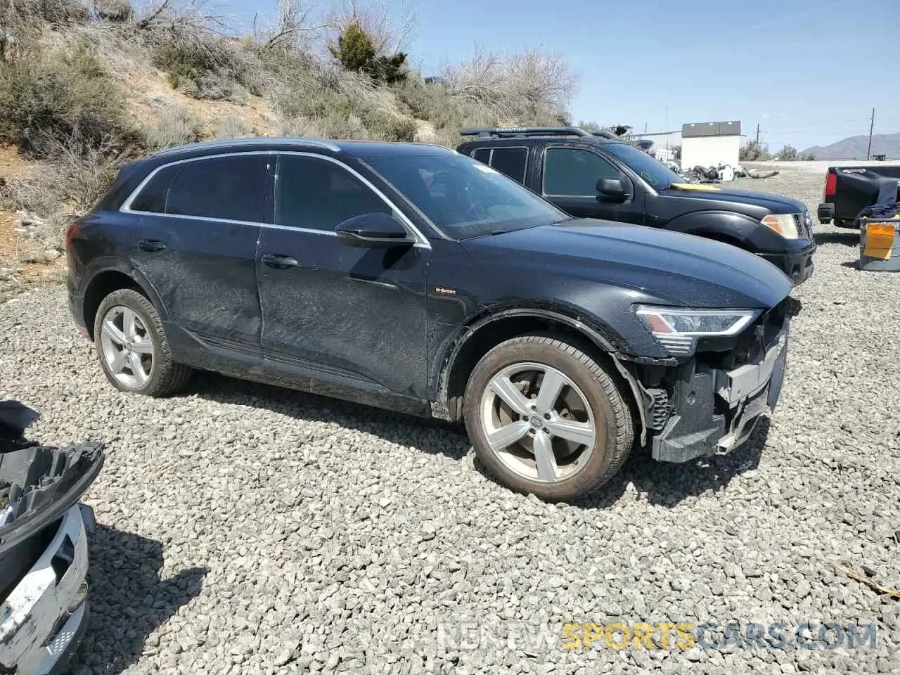 4 Photograph of a damaged car WA1LAAGE5KB014477 AUDI E-TRON 2019
