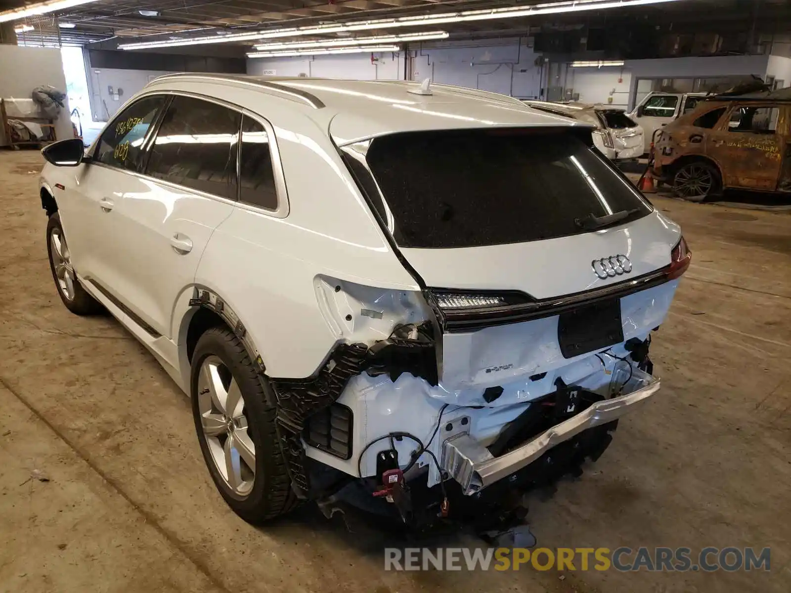 3 Photograph of a damaged car WA1LAAGE6KB022281 AUDI E-TRON 2019