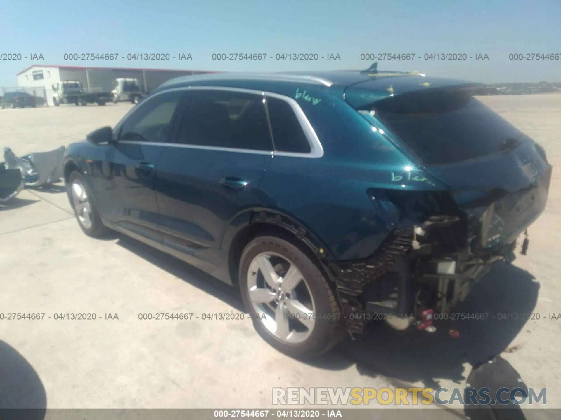 3 Photograph of a damaged car WA1LAAGE7KB020829 AUDI E-TRON 2019