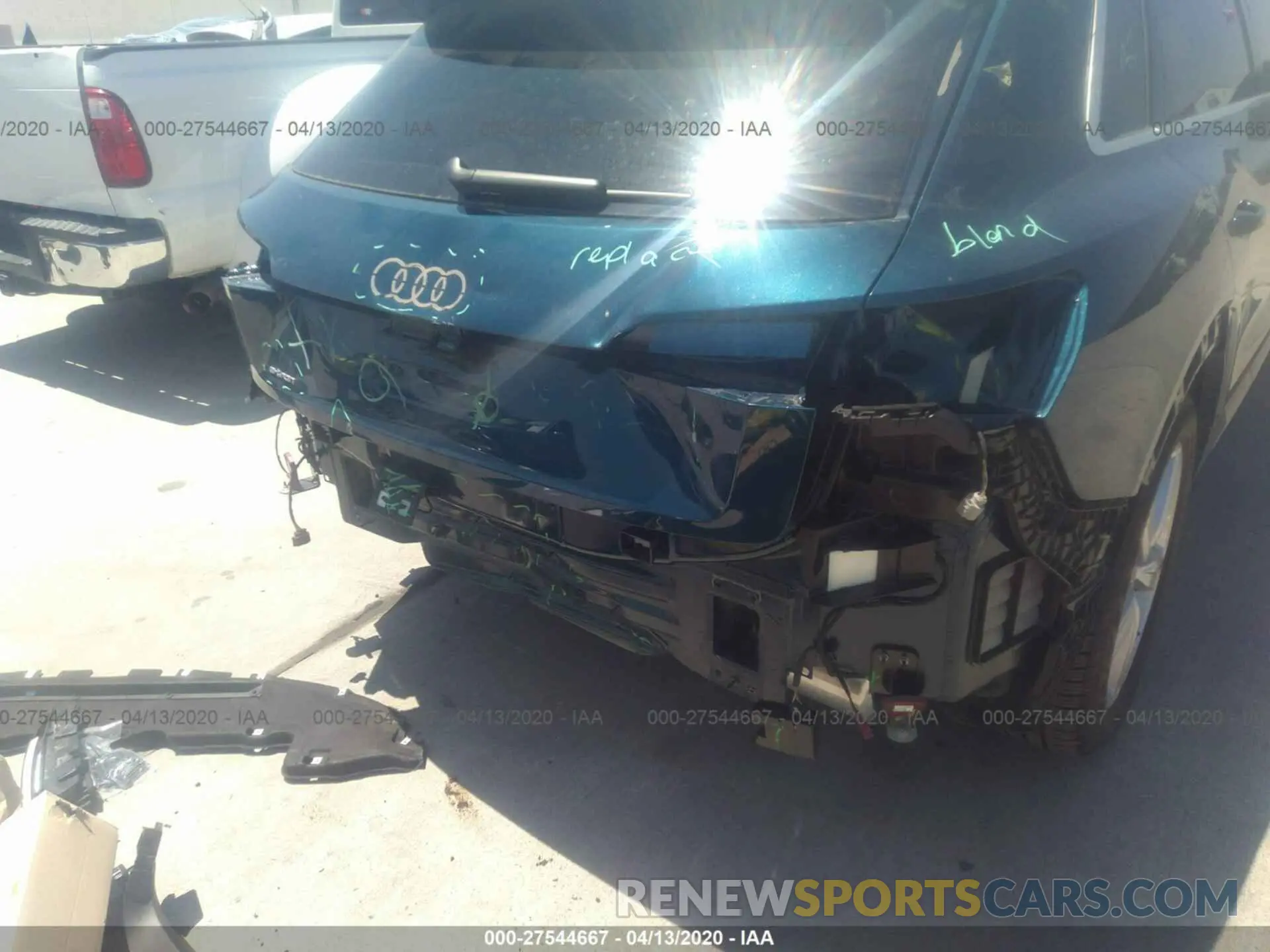 6 Photograph of a damaged car WA1LAAGE7KB020829 AUDI E-TRON 2019
