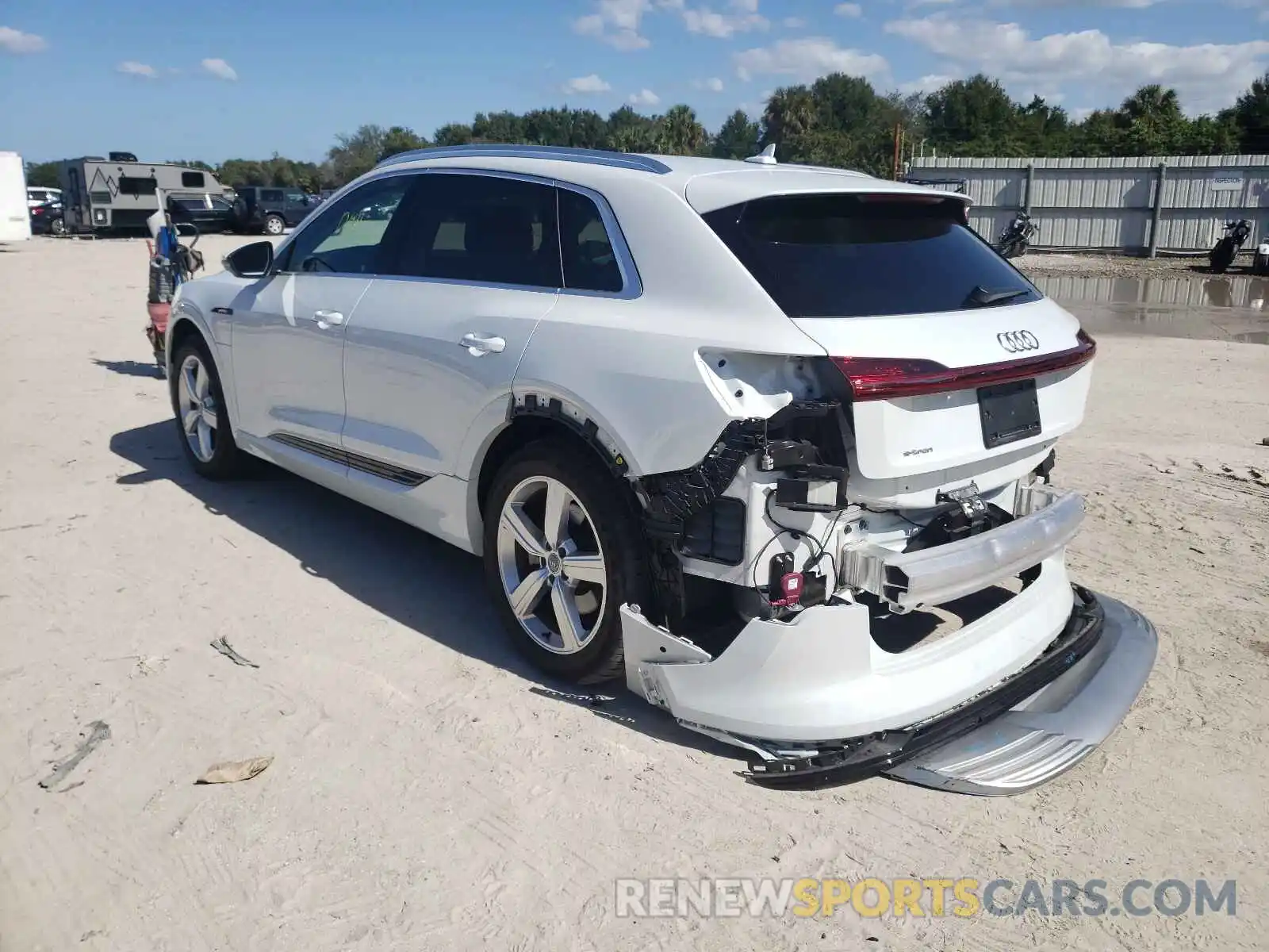 3 Photograph of a damaged car WA1LAAGE8KB004817 AUDI E-TRON 2019