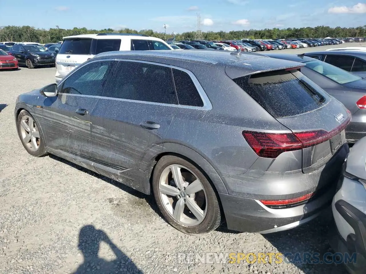 2 Photograph of a damaged car WA1LAAGE8KB012593 AUDI E-TRON 2019
