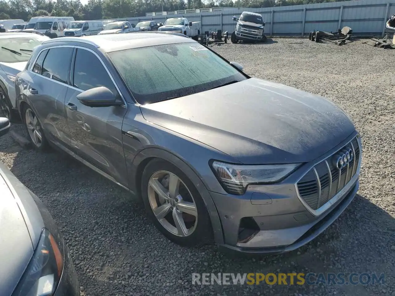 4 Photograph of a damaged car WA1LAAGE8KB012593 AUDI E-TRON 2019