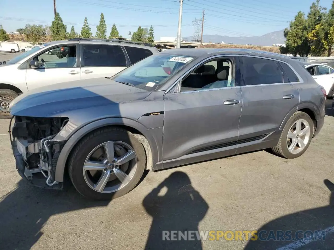 1 Photograph of a damaged car WA1LAAGE9KB022632 AUDI E-TRON 2019