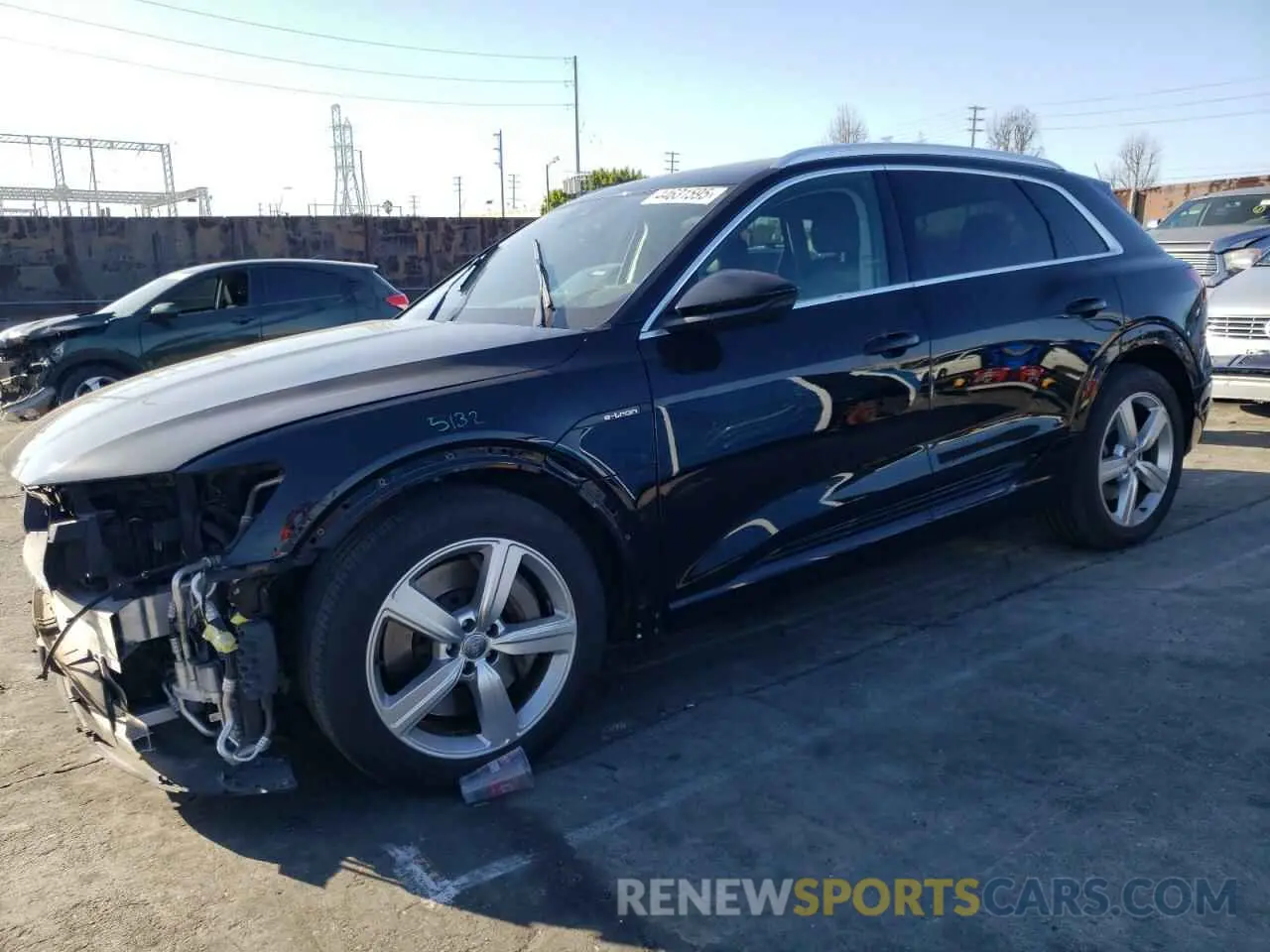 1 Photograph of a damaged car WA1LAAGEXKB011980 AUDI E-TRON 2019