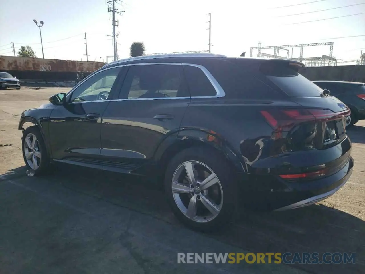 2 Photograph of a damaged car WA1LAAGEXKB011980 AUDI E-TRON 2019