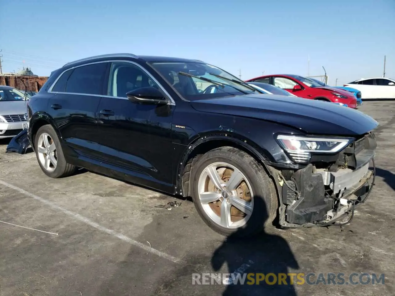 4 Photograph of a damaged car WA1LAAGEXKB011980 AUDI E-TRON 2019