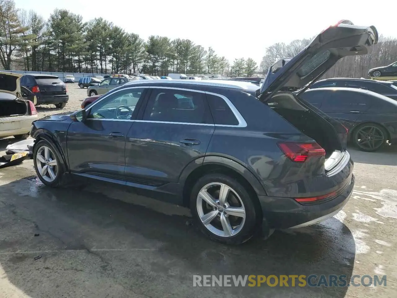 2 Photograph of a damaged car WA1LAAGEXKB015138 AUDI E-TRON 2019