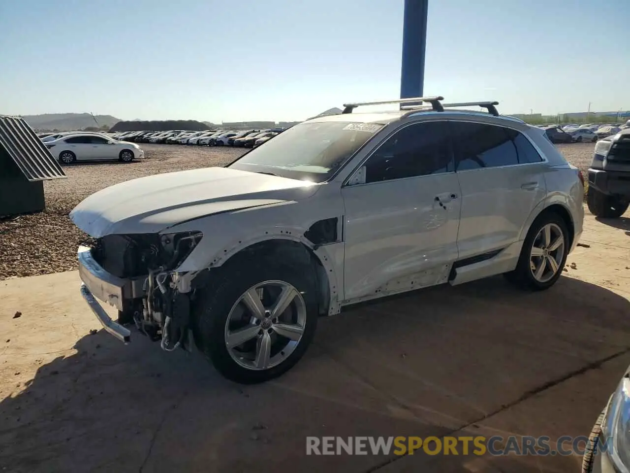 1 Photograph of a damaged car WA1LABGE0KB016191 AUDI E-TRON 2019