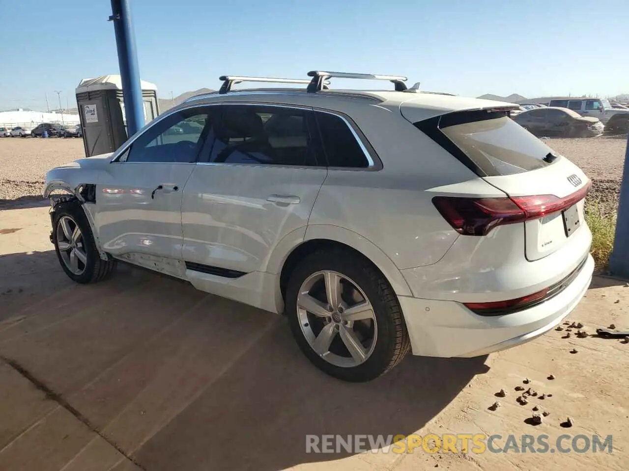 2 Photograph of a damaged car WA1LABGE0KB016191 AUDI E-TRON 2019