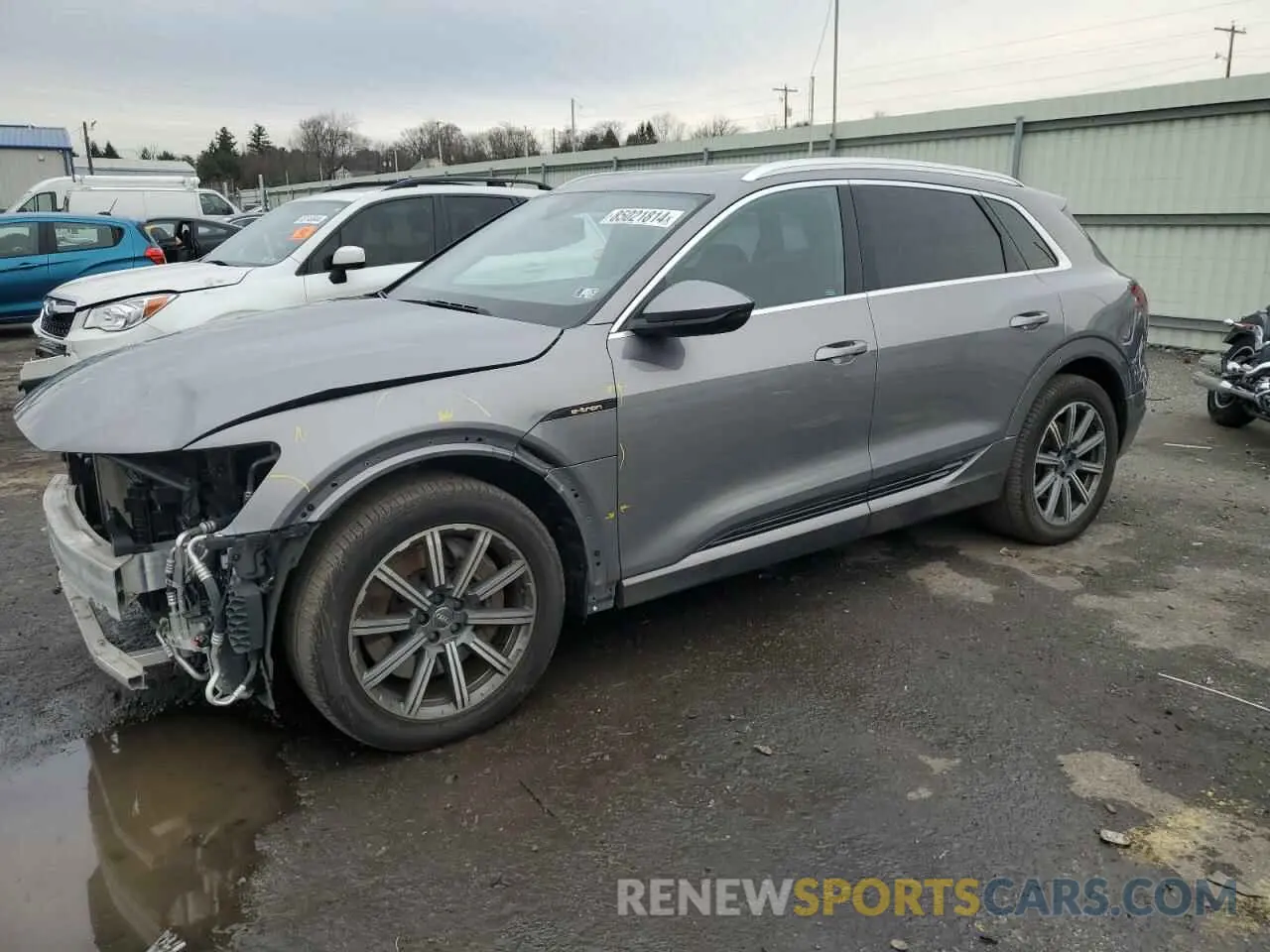1 Photograph of a damaged car WA1LABGE4KB022253 AUDI E-TRON 2019