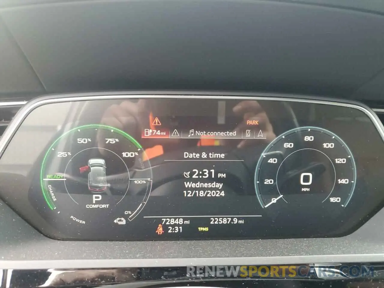 9 Photograph of a damaged car WA1LABGE4KB022253 AUDI E-TRON 2019