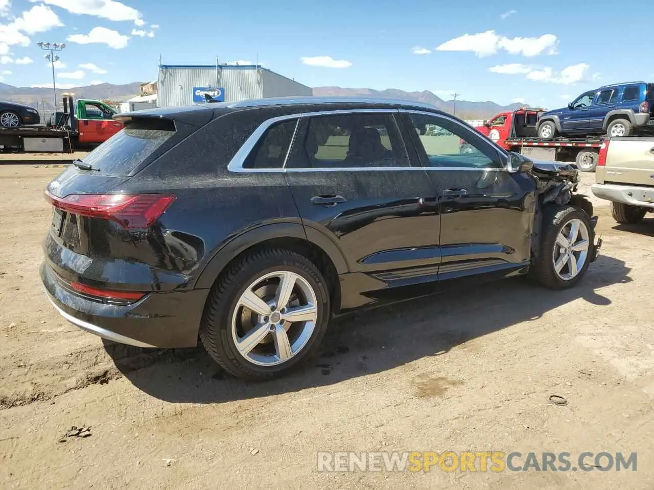 3 Photograph of a damaged car WA1LABGE6KB014901 AUDI E-TRON 2019