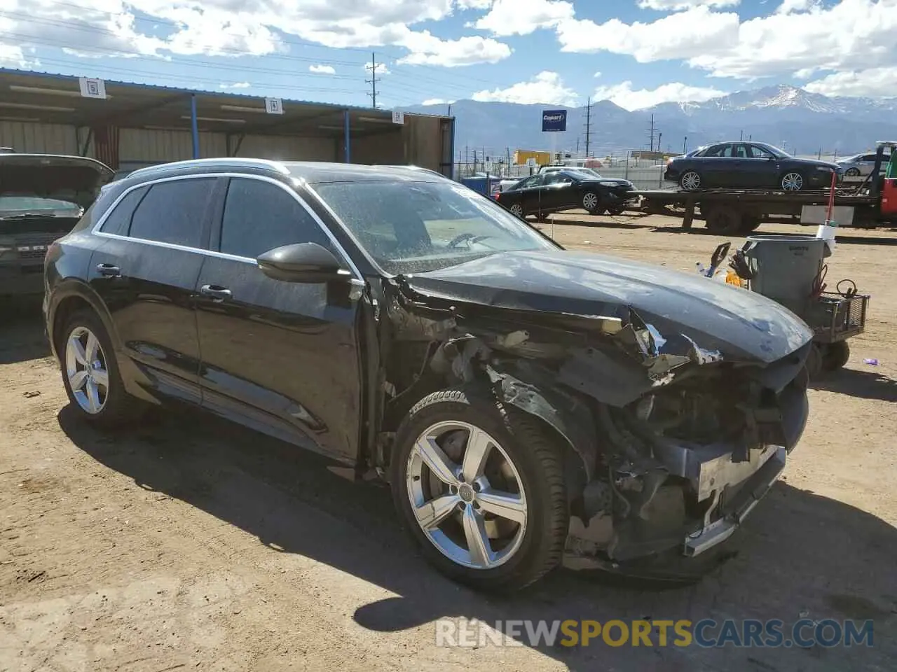 4 Photograph of a damaged car WA1LABGE6KB014901 AUDI E-TRON 2019