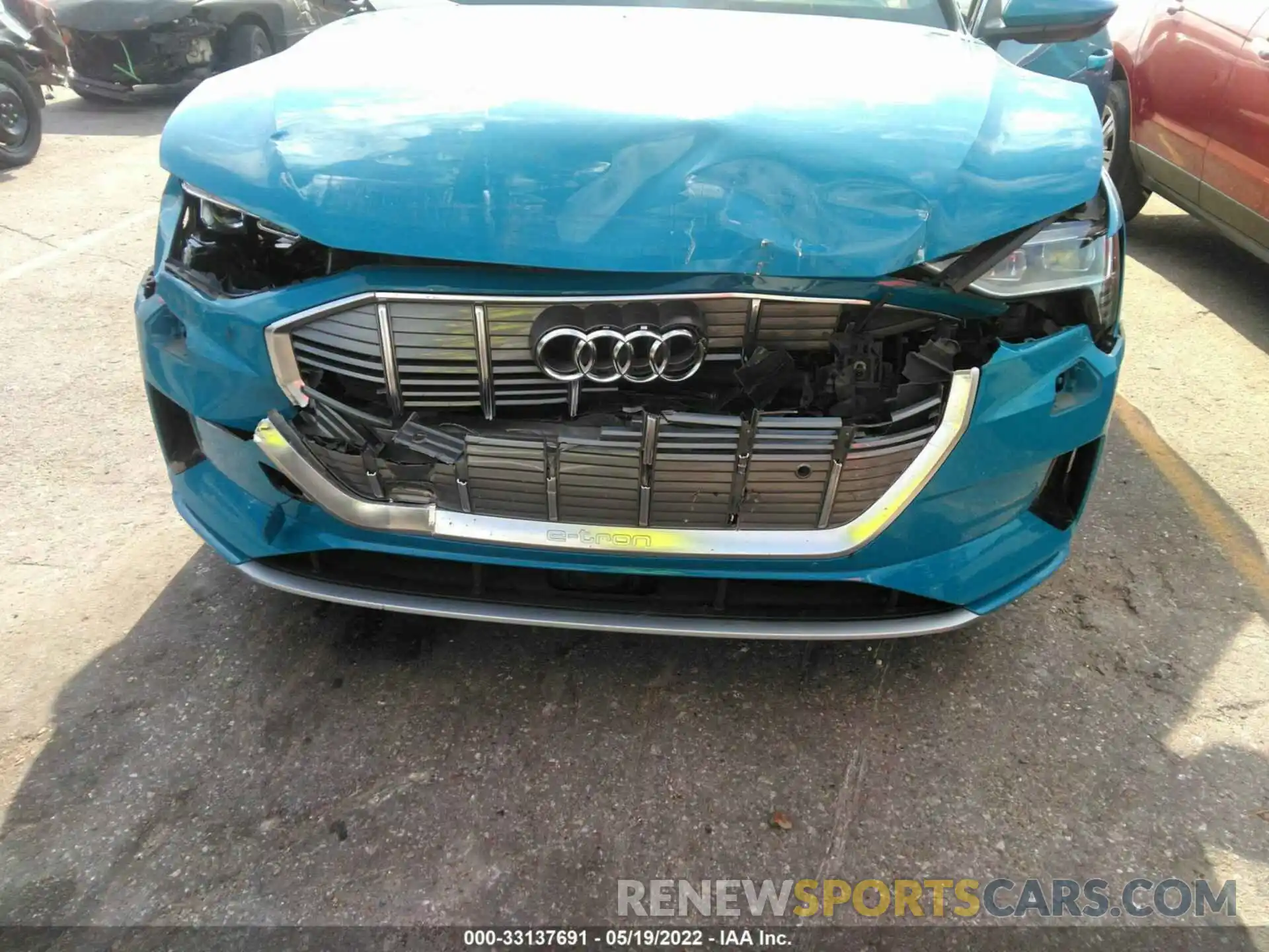 6 Photograph of a damaged car WA1LABGE6KB015482 AUDI E-TRON 2019