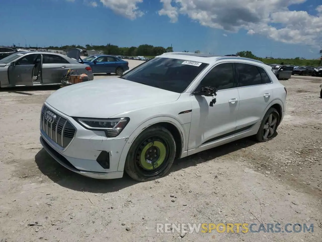 1 Photograph of a damaged car WA1VAAGE0KB013133 AUDI E-TRON 2019