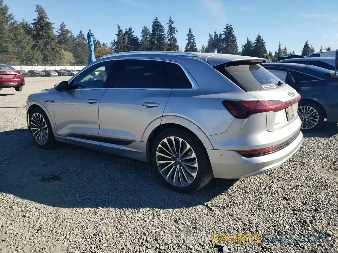 2 Photograph of a damaged car WA1VAAGE0KB021748 AUDI E-TRON 2019