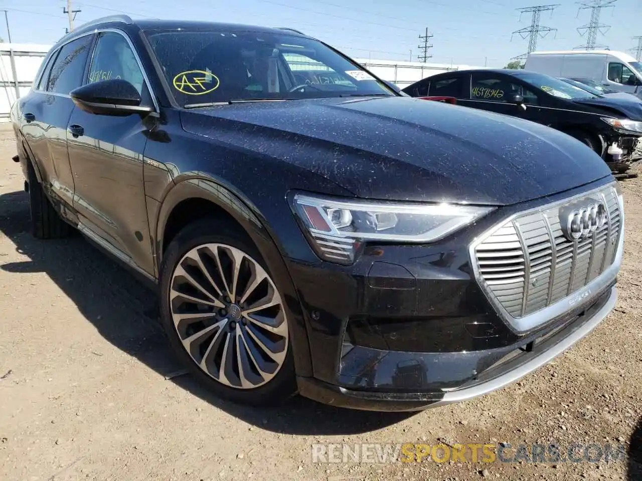 1 Photograph of a damaged car WA1VAAGE2KB012940 AUDI E-TRON 2019