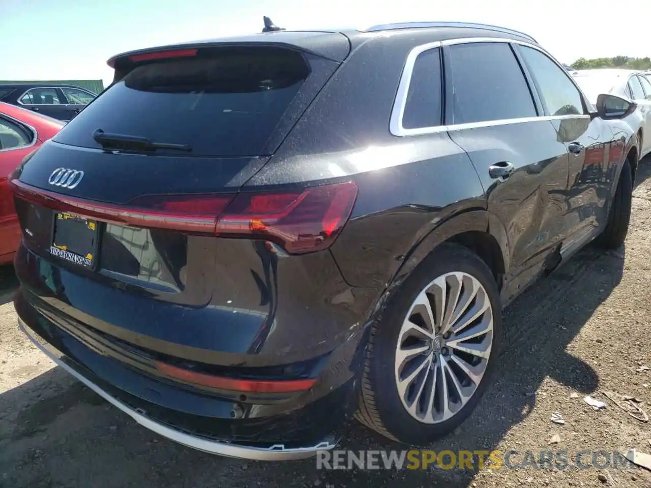 4 Photograph of a damaged car WA1VAAGE2KB012940 AUDI E-TRON 2019