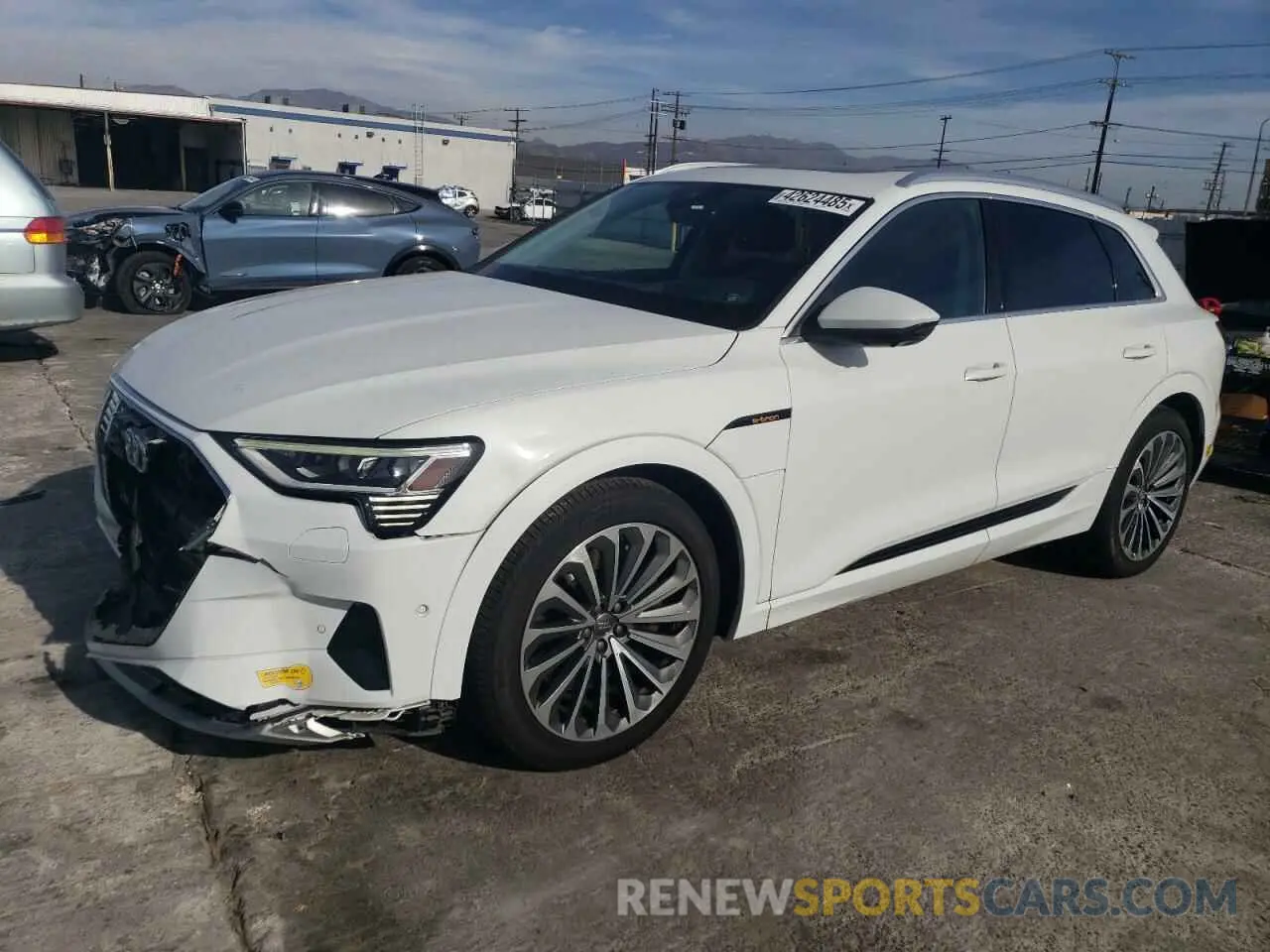 1 Photograph of a damaged car WA1VAAGE2KB023808 AUDI E-TRON 2019