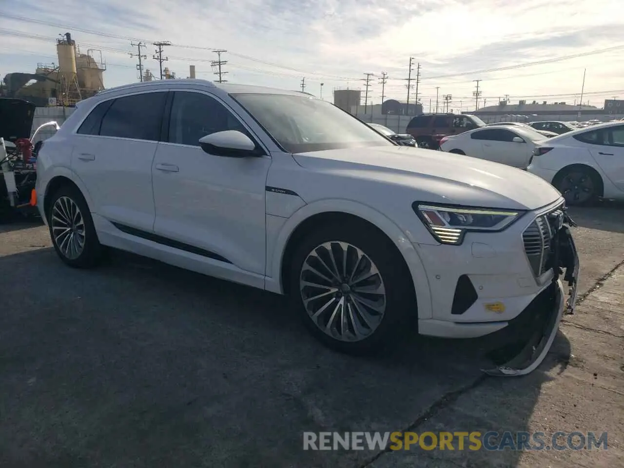 4 Photograph of a damaged car WA1VAAGE2KB023808 AUDI E-TRON 2019