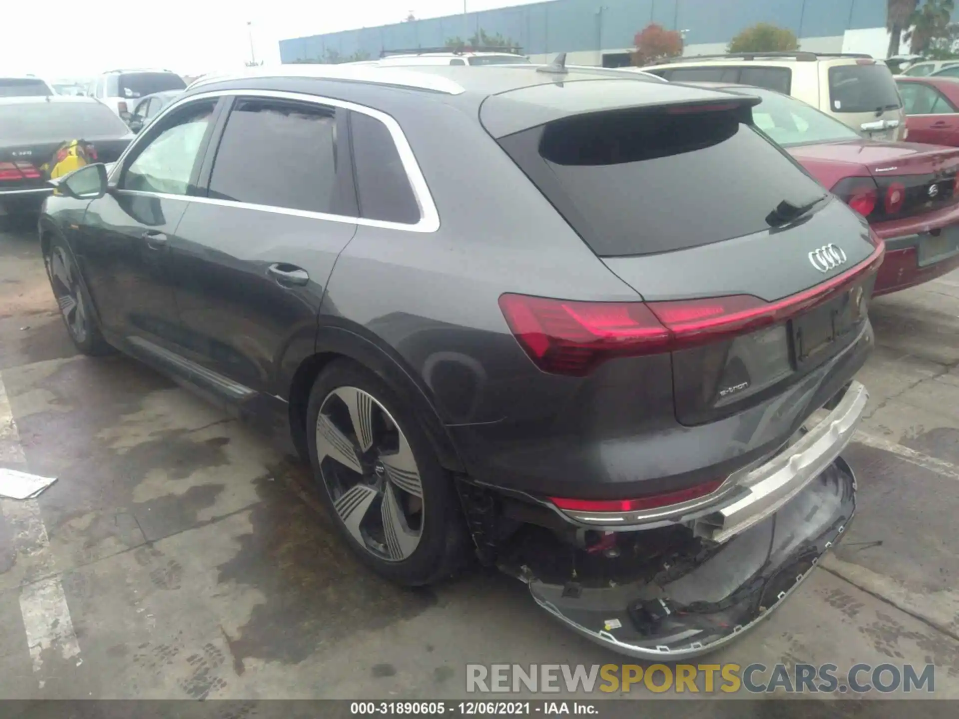 3 Photograph of a damaged car WA1VAAGE6KB006929 AUDI E-TRON 2019