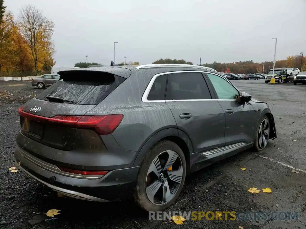 4 Photograph of a damaged car WA1VAAGE9KB006536 AUDI E-TRON 2019