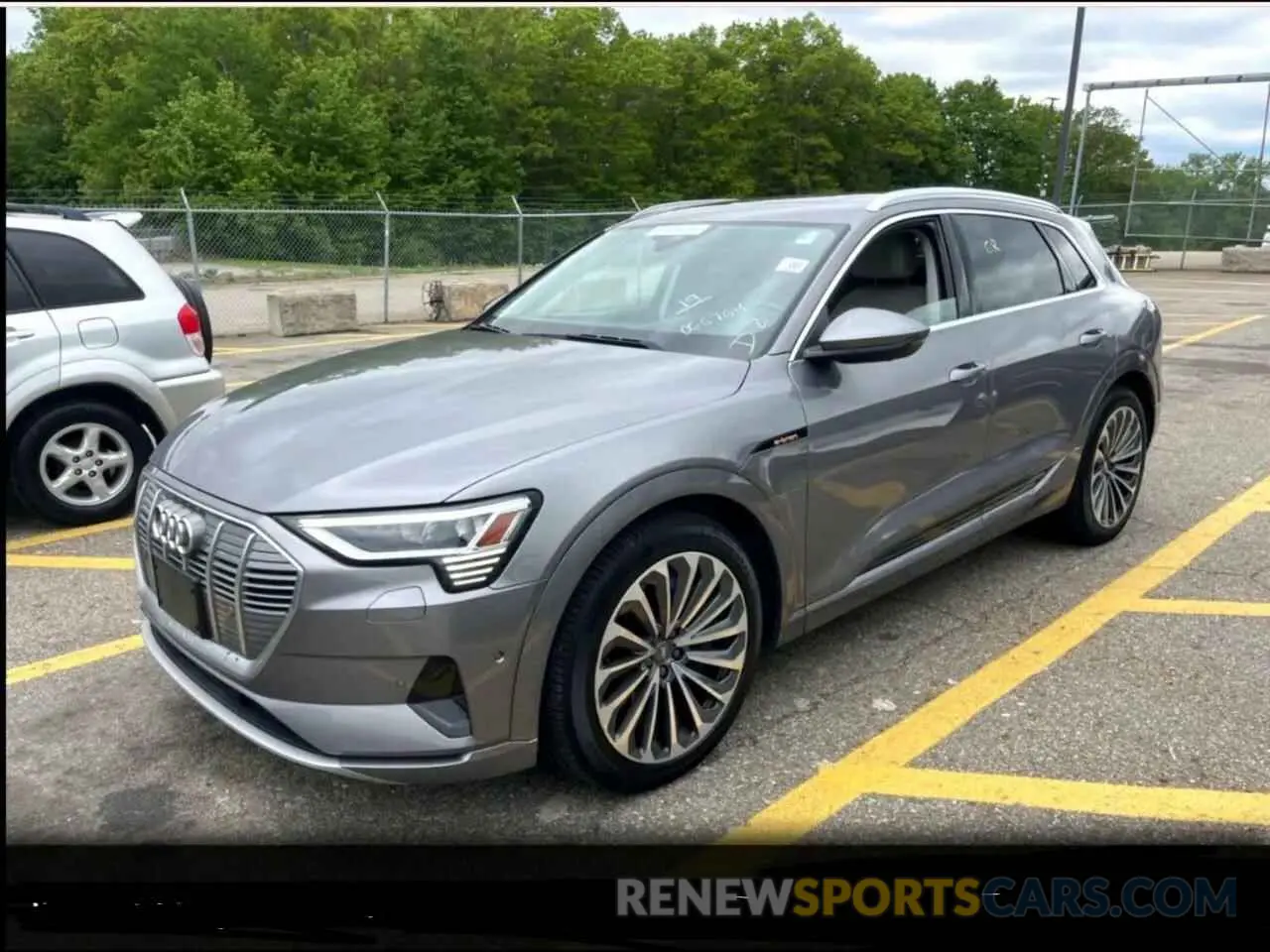2 Photograph of a damaged car WA1VABGE0KB011XXX AUDI E-TRON 2019