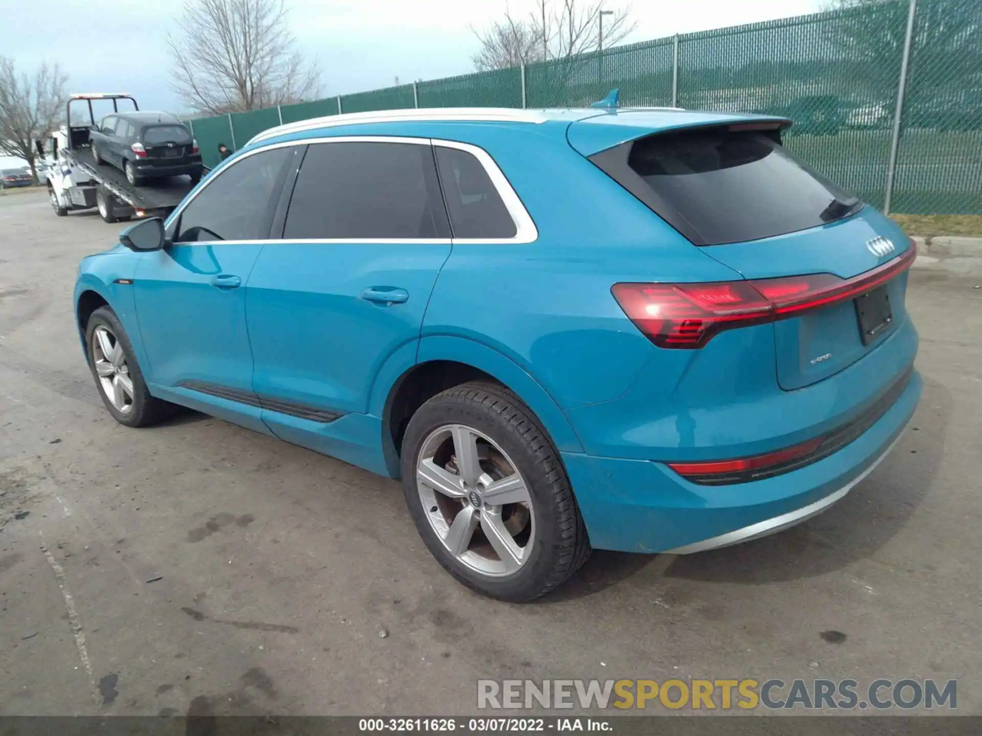 3 Photograph of a damaged car WA1VABGE0KB013882 AUDI E-TRON 2019