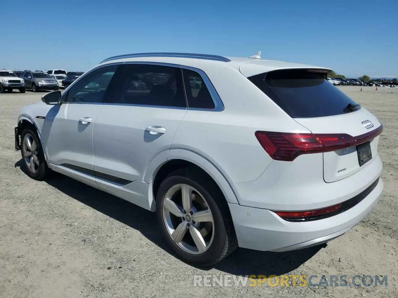 2 Photograph of a damaged car WA1VABGE0KB019407 AUDI E-TRON 2019