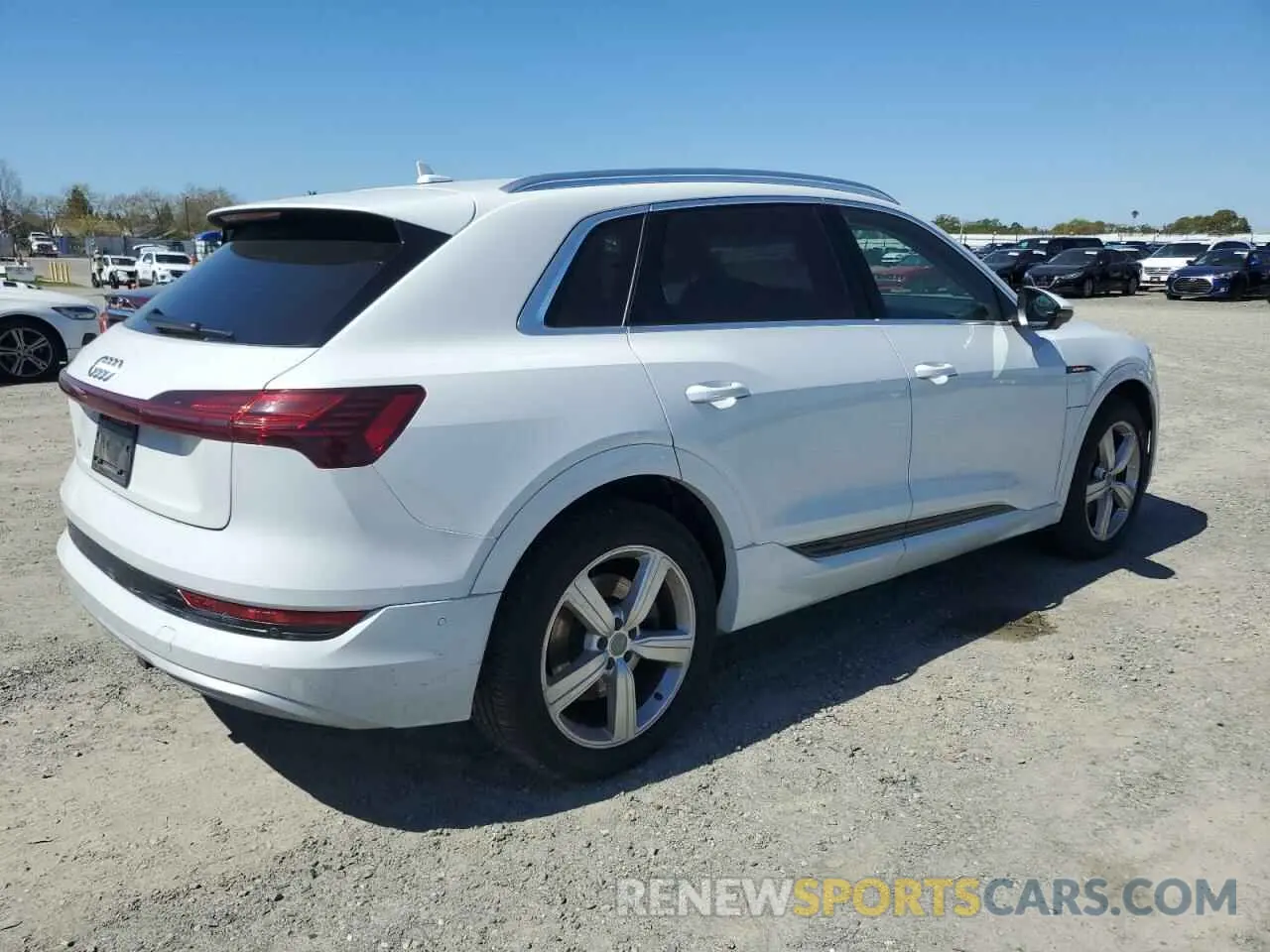 3 Photograph of a damaged car WA1VABGE0KB019407 AUDI E-TRON 2019