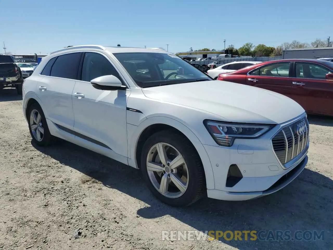 4 Photograph of a damaged car WA1VABGE0KB019407 AUDI E-TRON 2019