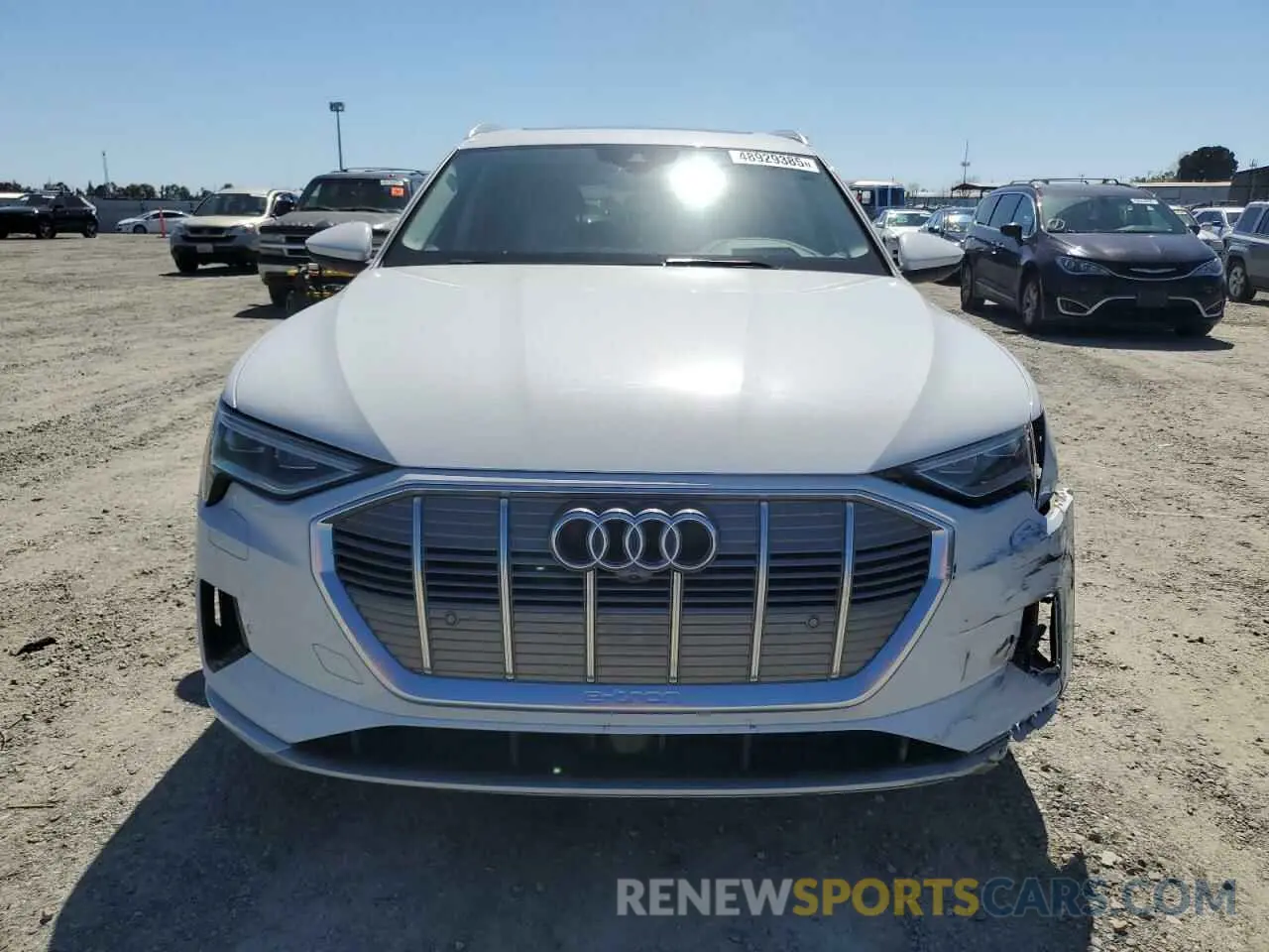5 Photograph of a damaged car WA1VABGE0KB019407 AUDI E-TRON 2019