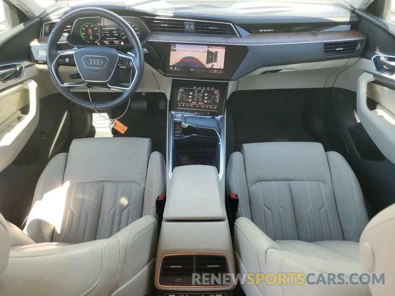 8 Photograph of a damaged car WA1VABGE0KB019407 AUDI E-TRON 2019
