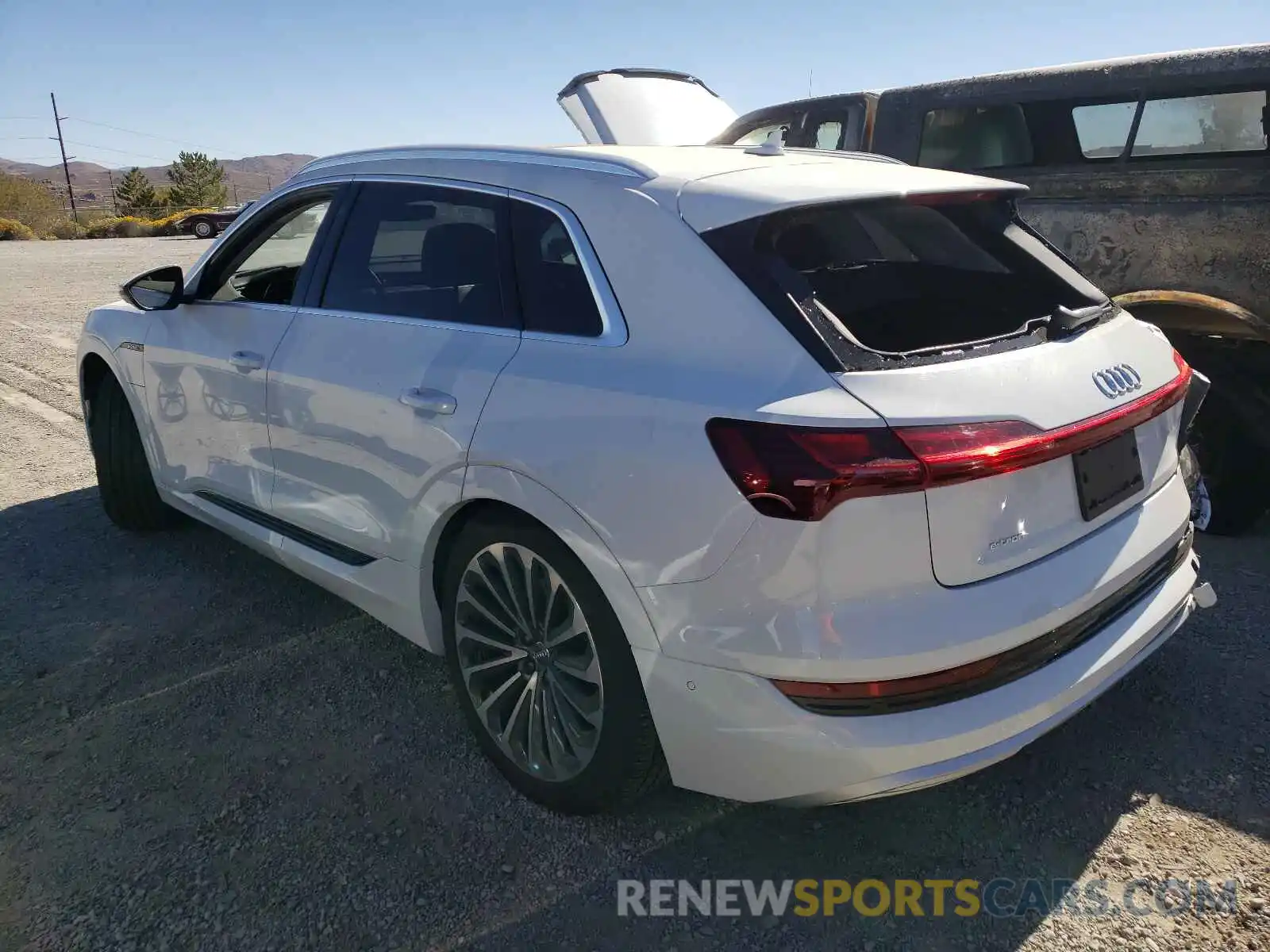 3 Photograph of a damaged car WA1VABGE0KB024123 AUDI E-TRON 2019