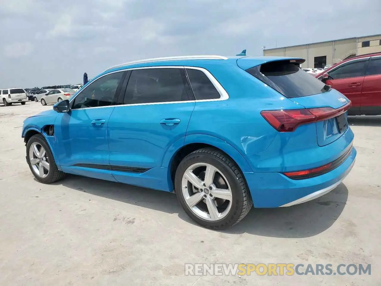 2 Photograph of a damaged car WA1VABGE1KB011946 AUDI E-TRON 2019