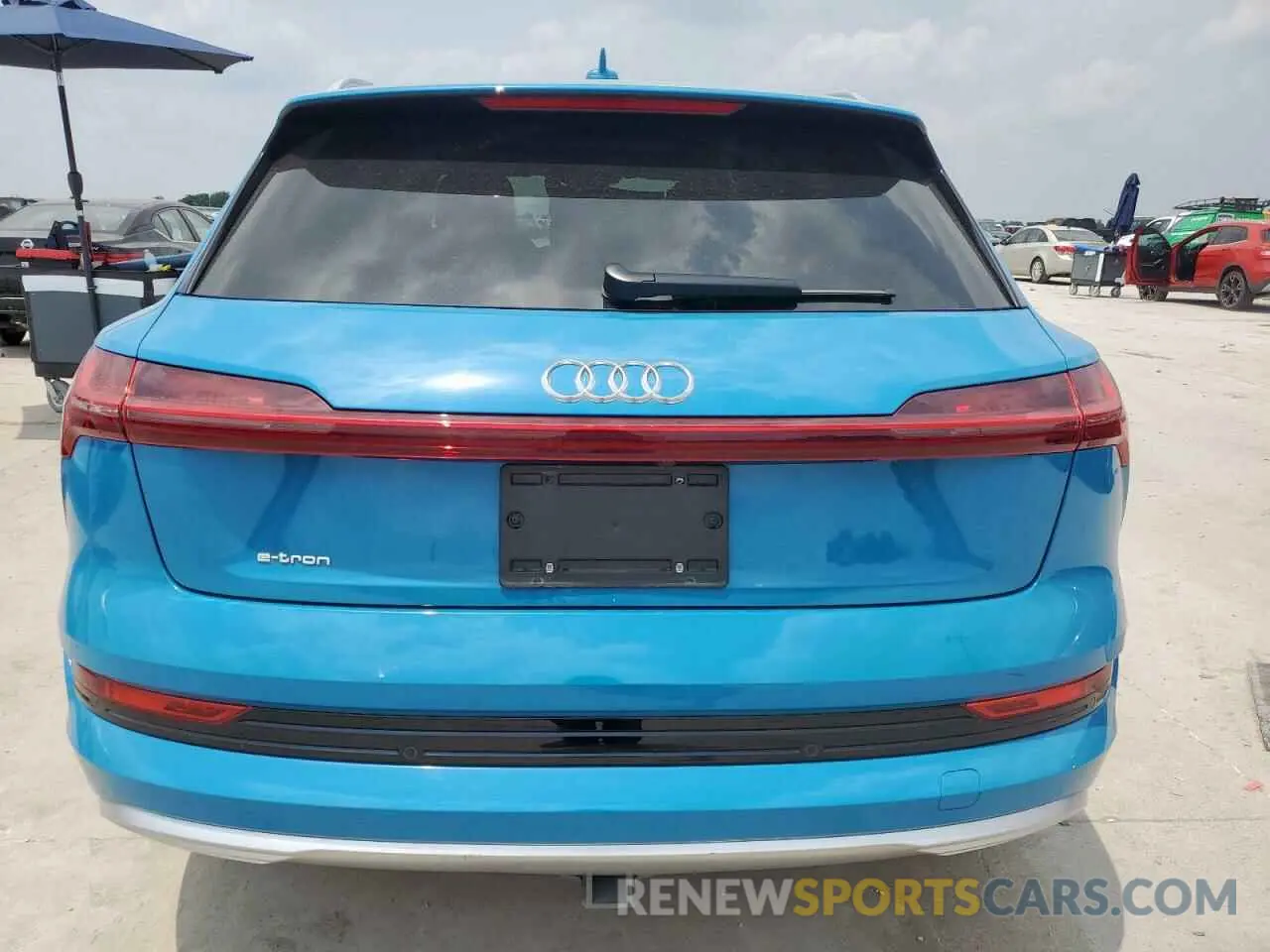 6 Photograph of a damaged car WA1VABGE1KB011946 AUDI E-TRON 2019