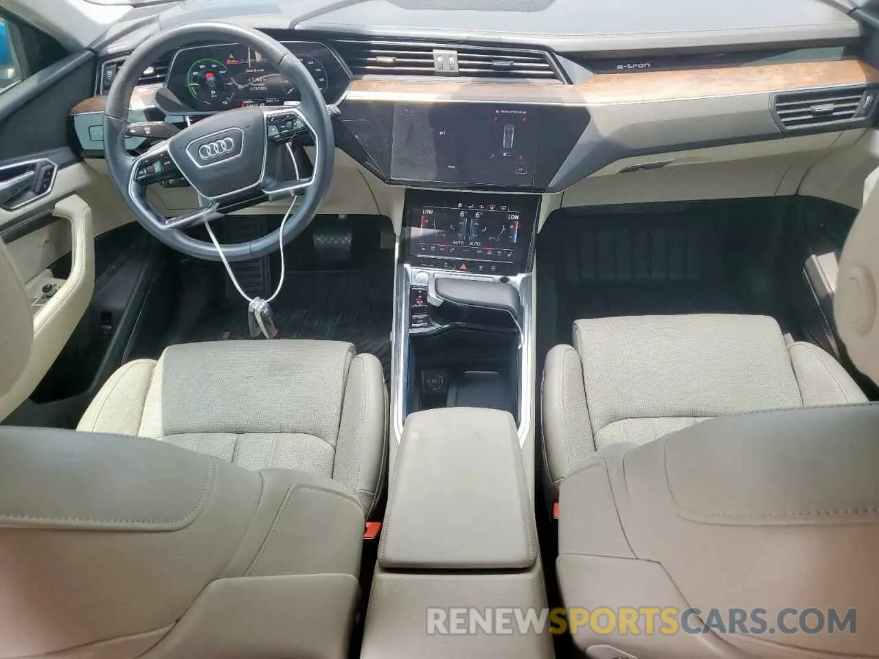 8 Photograph of a damaged car WA1VABGE1KB011946 AUDI E-TRON 2019
